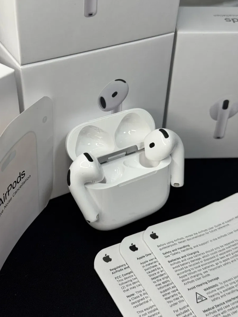 Навушники Apple AirPods 4 (Шумоподавлення, режим прозорості) — фото 3