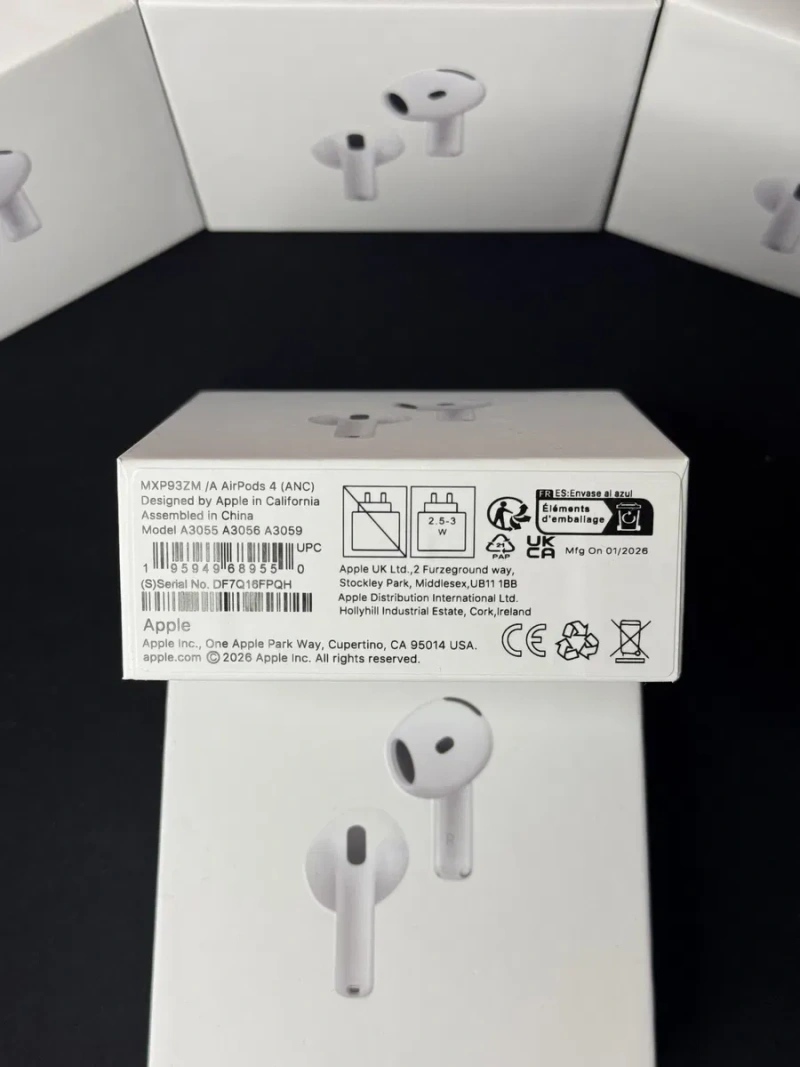 Навушники Apple AirPods 4 (Шумоподавлення, режим прозорості) — фото 7