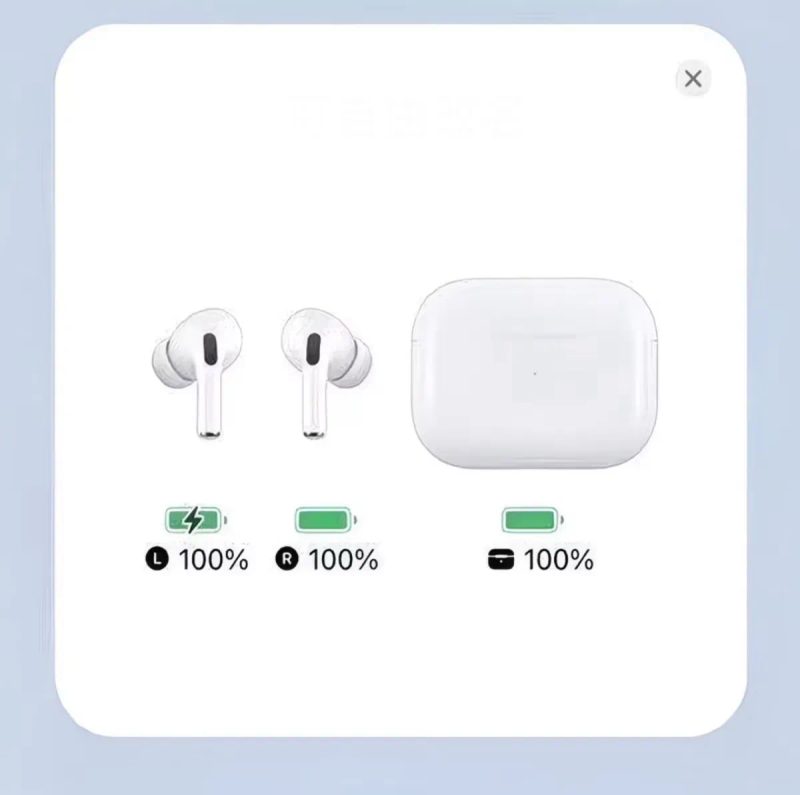 Навушники Apple AIRPODS PRO 2(1:1 до оригіналу)+БЕЗКОШТОВНИЙ чохол в подарунок — фото 4
