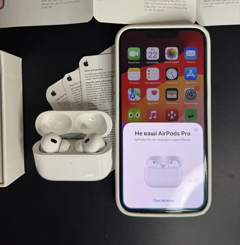 Навушники Apple Airpods Pro 2 Gen — фото 7