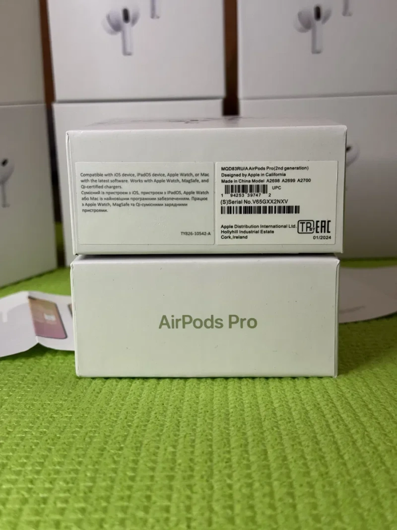 Навушники Apple AirPods  Pro 2 Gen (Режими шумоподавлення і прозорості) — фото 5