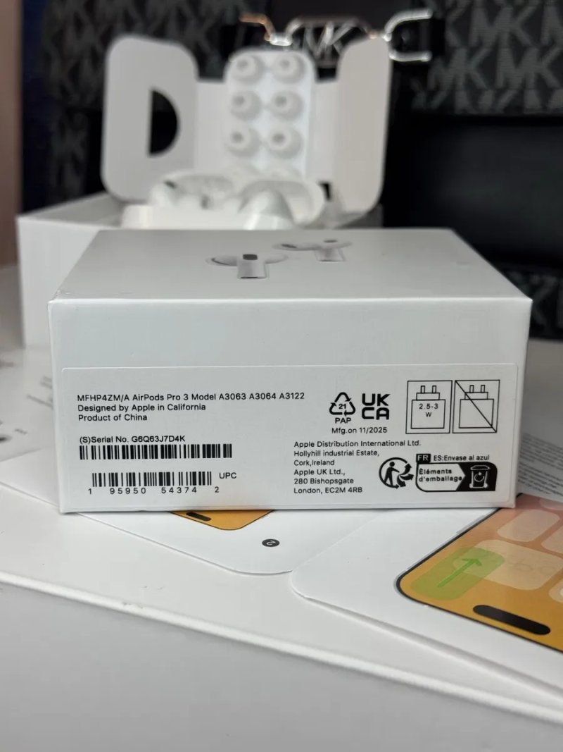 Навушники Apple Airpods Pro 3 Gen (Активне шумопоглинання) — фото 6