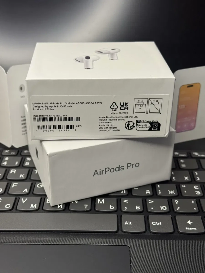 Навушники Apple Airpods Pro 3 Gen — фото 8