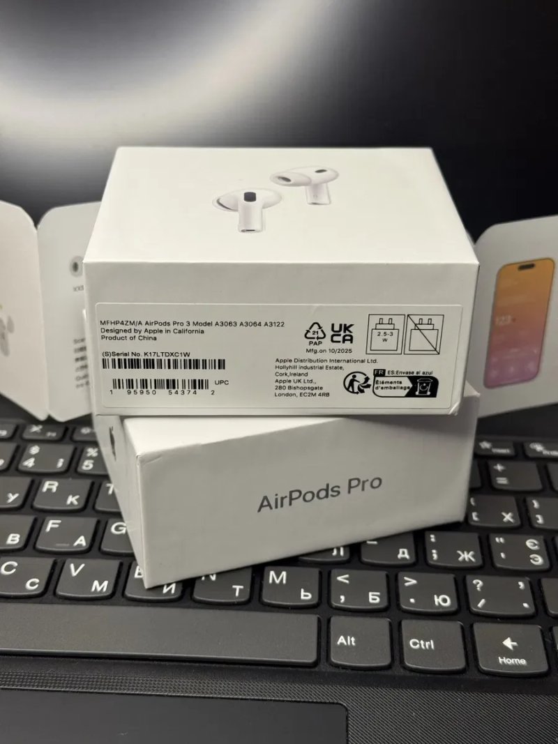 Навушники Apple AirPods Pro 3 Gen — фото 8