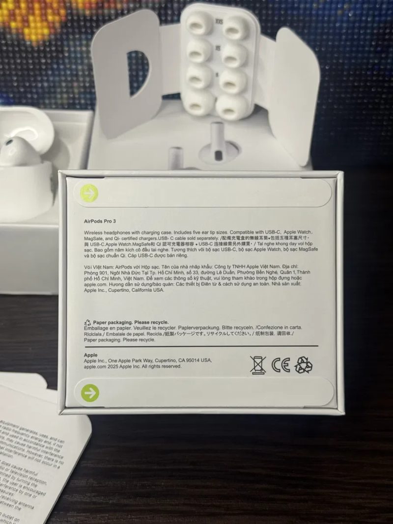 Навушники Apple Airpods Pro 3 Gen — фото 7