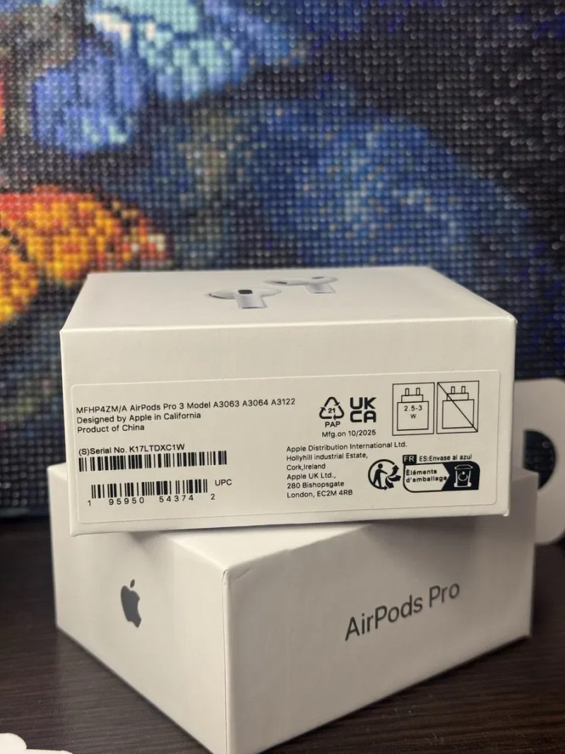 Навушники Apple Airpods Pro 3 Gen — фото 8