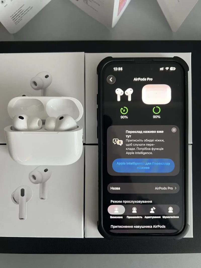 Навушники Apple Airpods Pro 3 (Шумоподавлення, режим прозорості) — фото 4