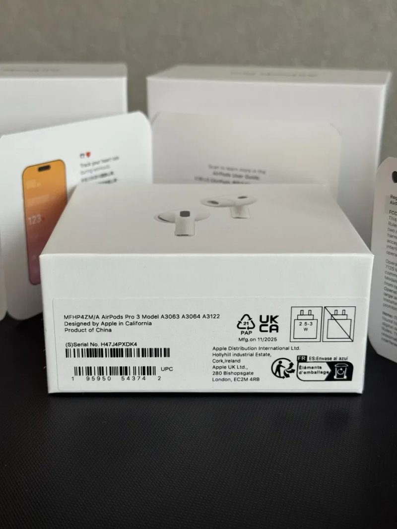 Навушники Apple Airpods Pro 3 (Шумоподавлення, режим прозорості) — фото 5