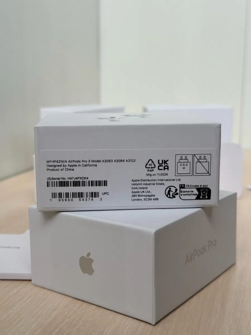 Навушники Apple Airpods Pro 3 (Шумоподавлення, Режим прозорості) — фото 7