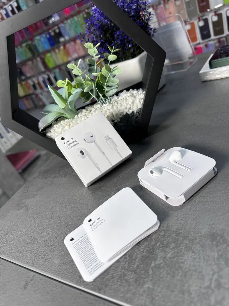 Навушники Apple EarPods Lightning/100% Оригінал/Original ЕарПодс — фото 2