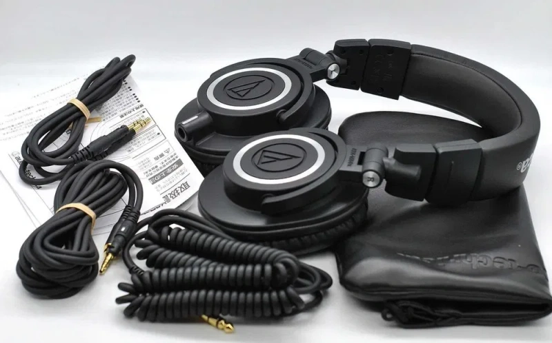 Навушники AUDIO-TECHNICA ATH-M50X НОВІ в наявності — фото 3