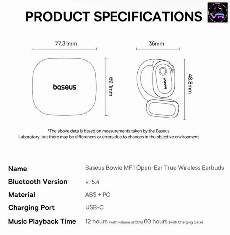 ‼️ Навушники Baseus Bowie Bluetooth LDAC (для Samsung, iPhone) — фото 8