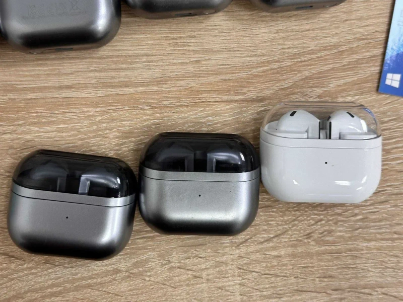 Навушники Бездротові Samsung Buds 3 SM-R530/З Активним Шумодавом! з функціями AI Оригінал! TWS Магазин!Гарантія!Самсунг Бадс Silver airpods/jbl/Блютуз — фото 4