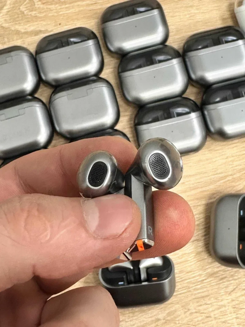 Навушники Бездротові Samsung Buds 3 SM-R530/З Активним Шумодавом! з функціями AI Оригінал! TWS Магазин!Гарантія!Самсунг Бадс Silver airpods/jbl/Блютуз — фото 6