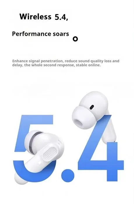 Навушники бездротові Stereo Bluetooth 5.4, вакуумні Erazer A01, ігрові, якісний звук  Stereo, надійні, игровые вакуумные наушники — фото 5