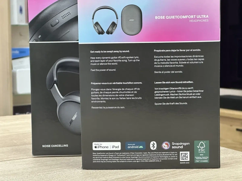 Навушники Bose QuietComfort Ultra Noise Cancelling QC Нові Оригінал — фото 3