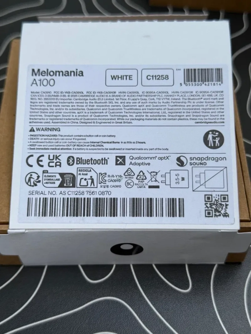 Навушники Cambridge Audio melomania a100  бездротові /шумопоглинання open box — фото 2
