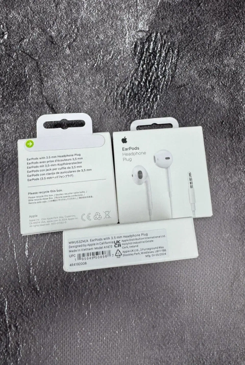Навушники EarPods 3.5mm Original наушники оригинал Гарантія