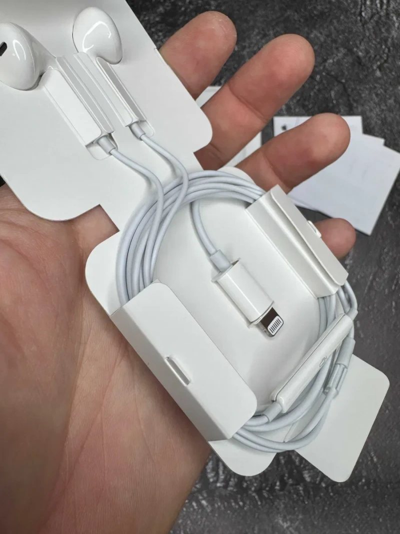 Навушники EarPods Lightning Original 100% Наушники Гарантія — фото 4