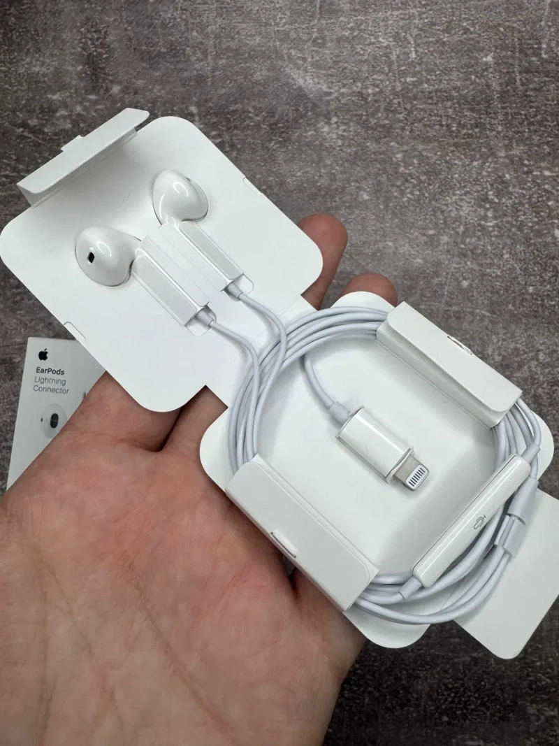 Навушники EarPods Lightning Original 100% Наушники Гарантія — фото 6