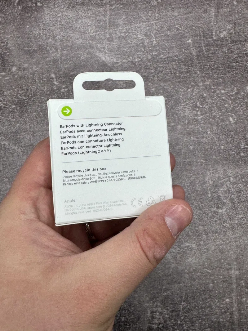 Навушники EarPods Lightning Original 100% Наушники Гарантія — фото 7