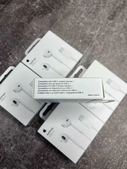 Навушники iPhone EarPods USB-C Original оригинал наушники Гарантія — фото 2