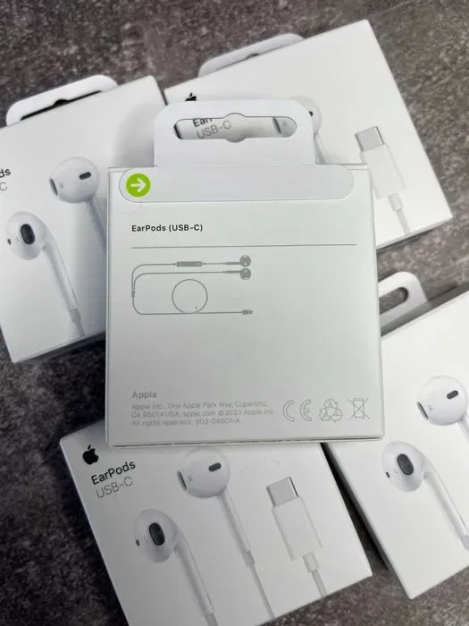 Навушники iPhone EarPods USB-C Original оригинал наушники Гарантія — фото 4