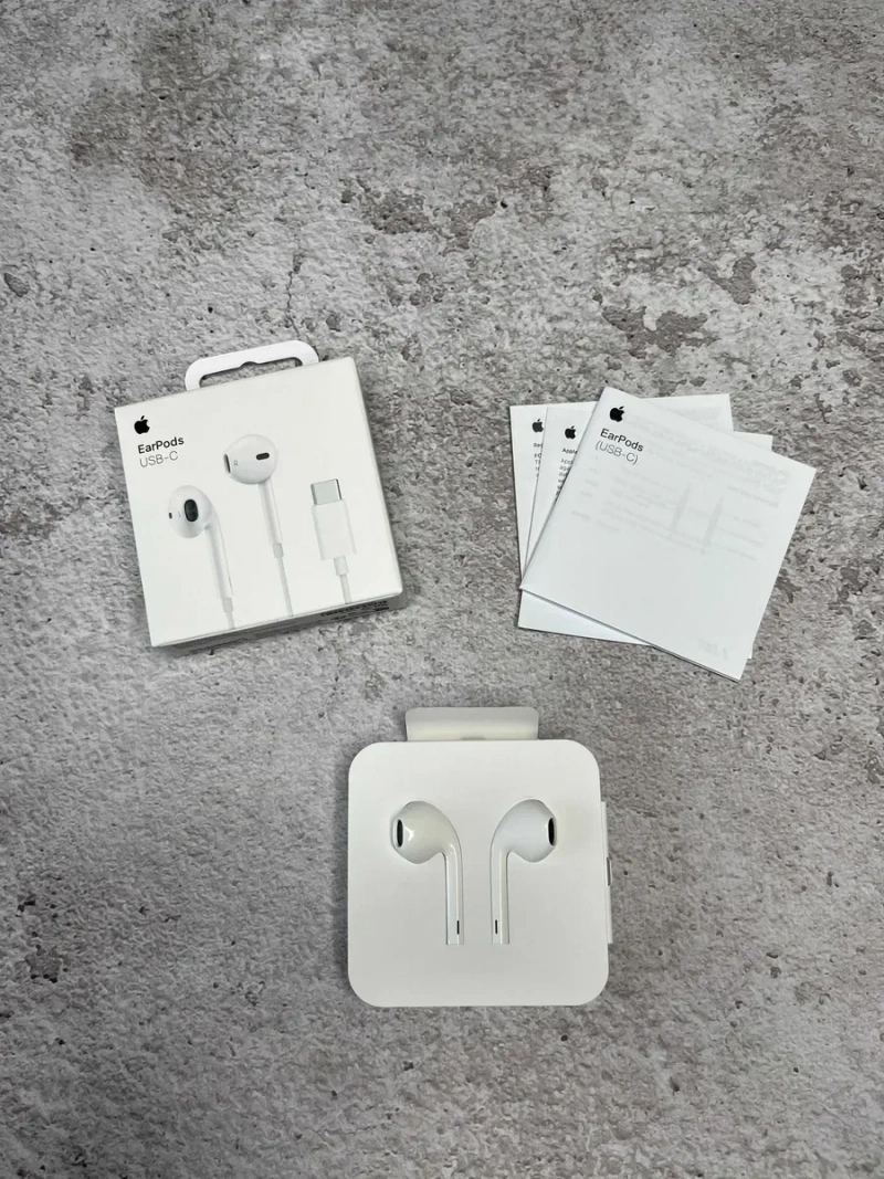 Навушники iPhone EarPods USB-C Original оригинал наушники Type-C — фото 4