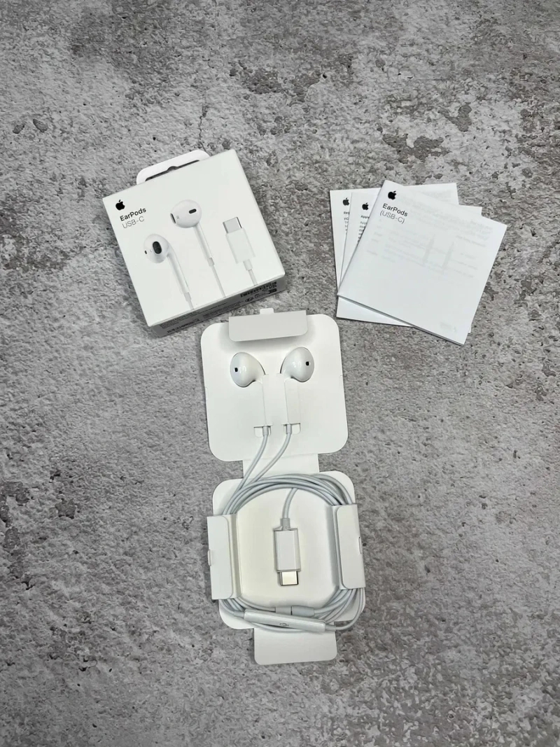 Навушники iPhone EarPods USB-C Original оригинал наушники Type-C — фото 5