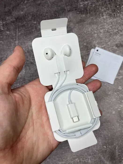Навушники iPhone EarPods USB-C Original оригинал наушники Гарантія — фото 6
