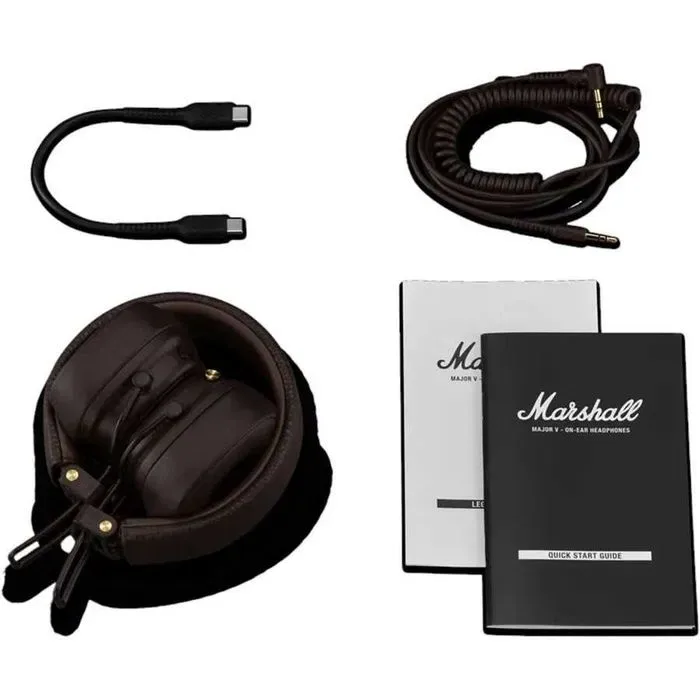 Навушники Marshall Major V 5 Brown Підтримка офіційного додатку1006834 — фото 5