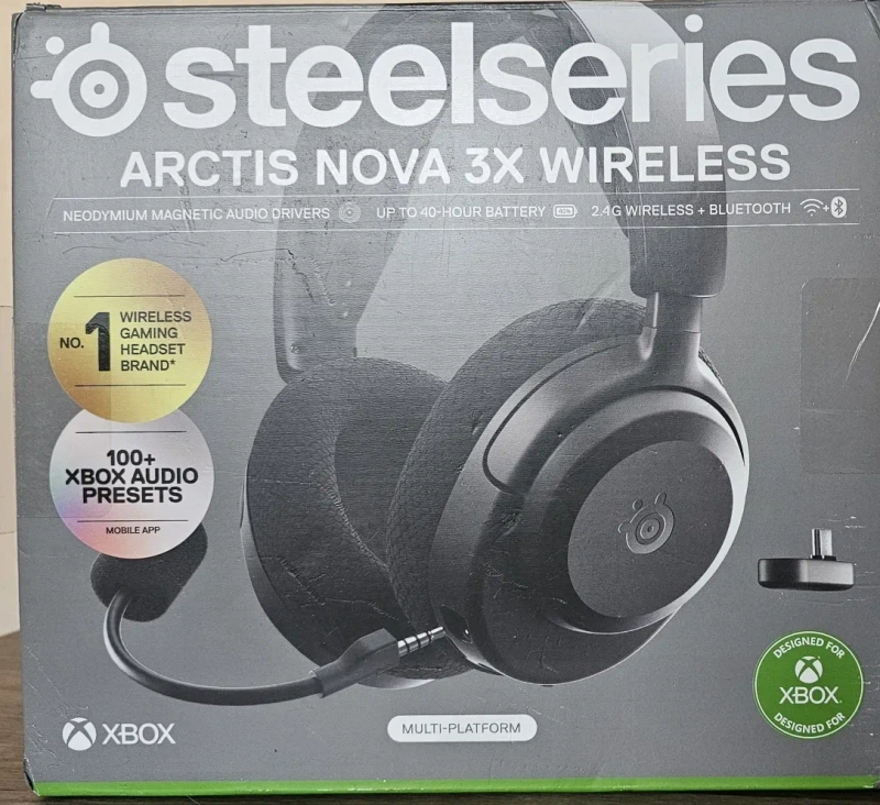 Навушники SteelSeries Arctis Nova 3X Wireless — фото 2