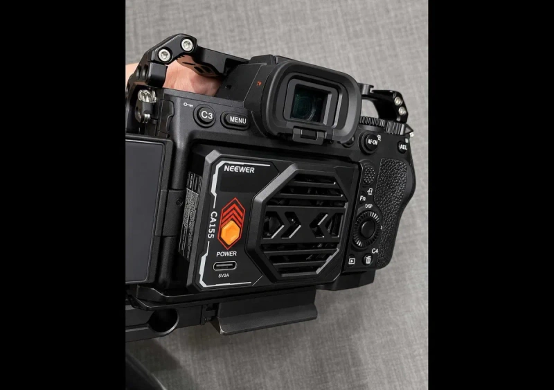 Neewer вентилятор охолодження для камер Sony Canon Fuji Nikon — фото 4
