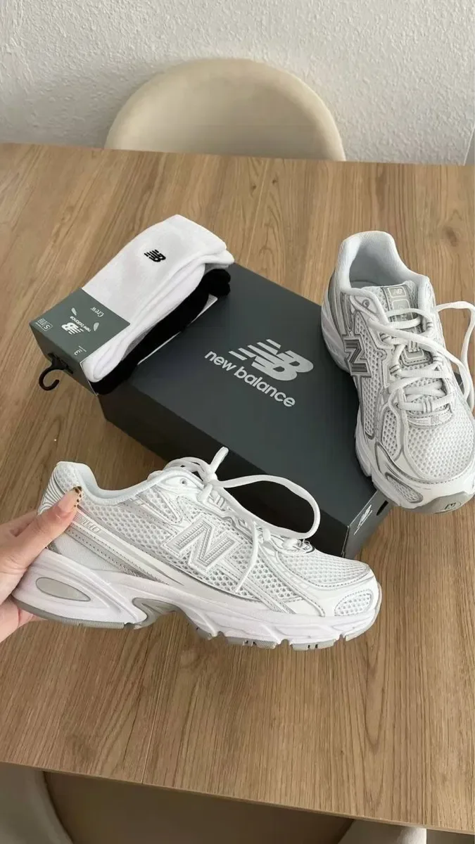 New balance 740, жіночі, white grey — фото 2