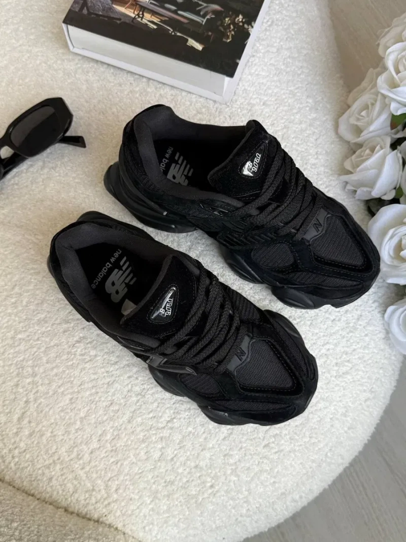 New Balance 9060 Black трендові кросівки нью беланс 9060 чорні — фото 5