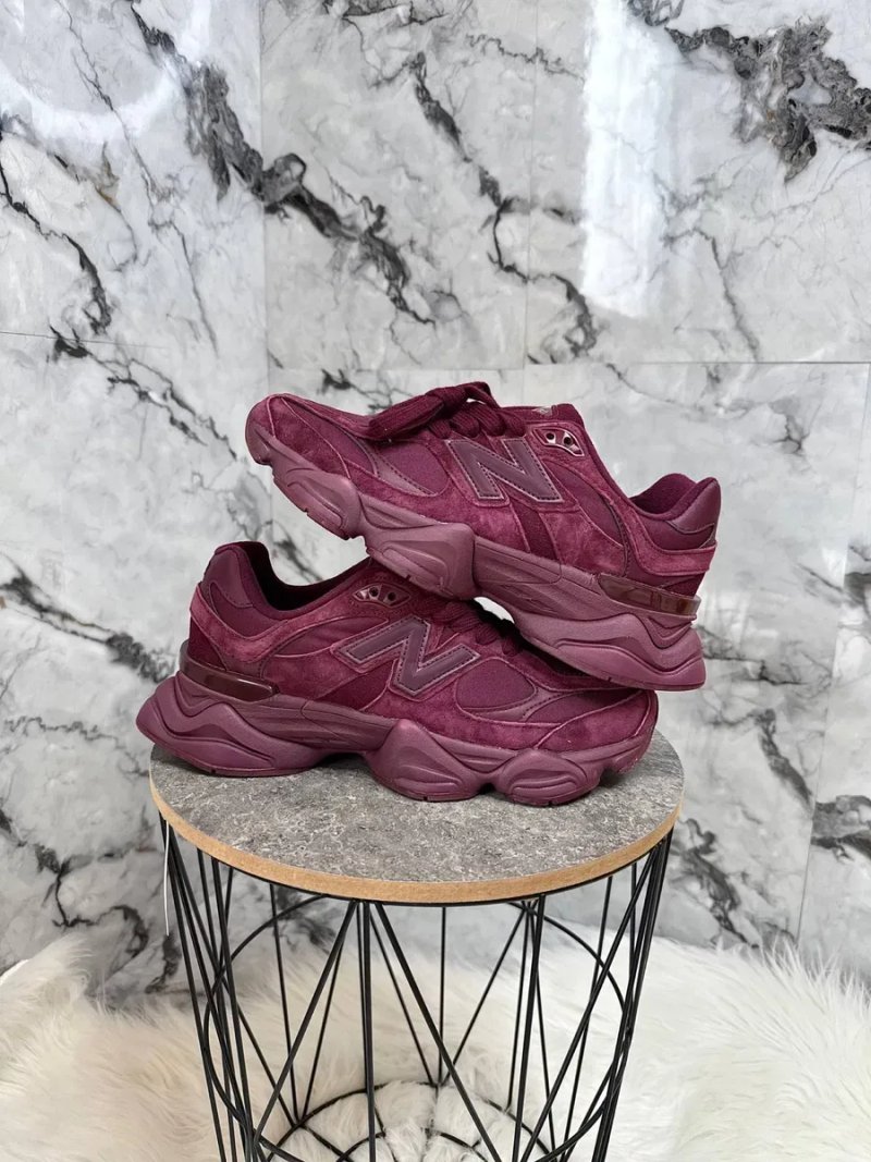 New Balance 9060 Burgundy жіночі кросівки ню беланс 9060 бордові — фото 3