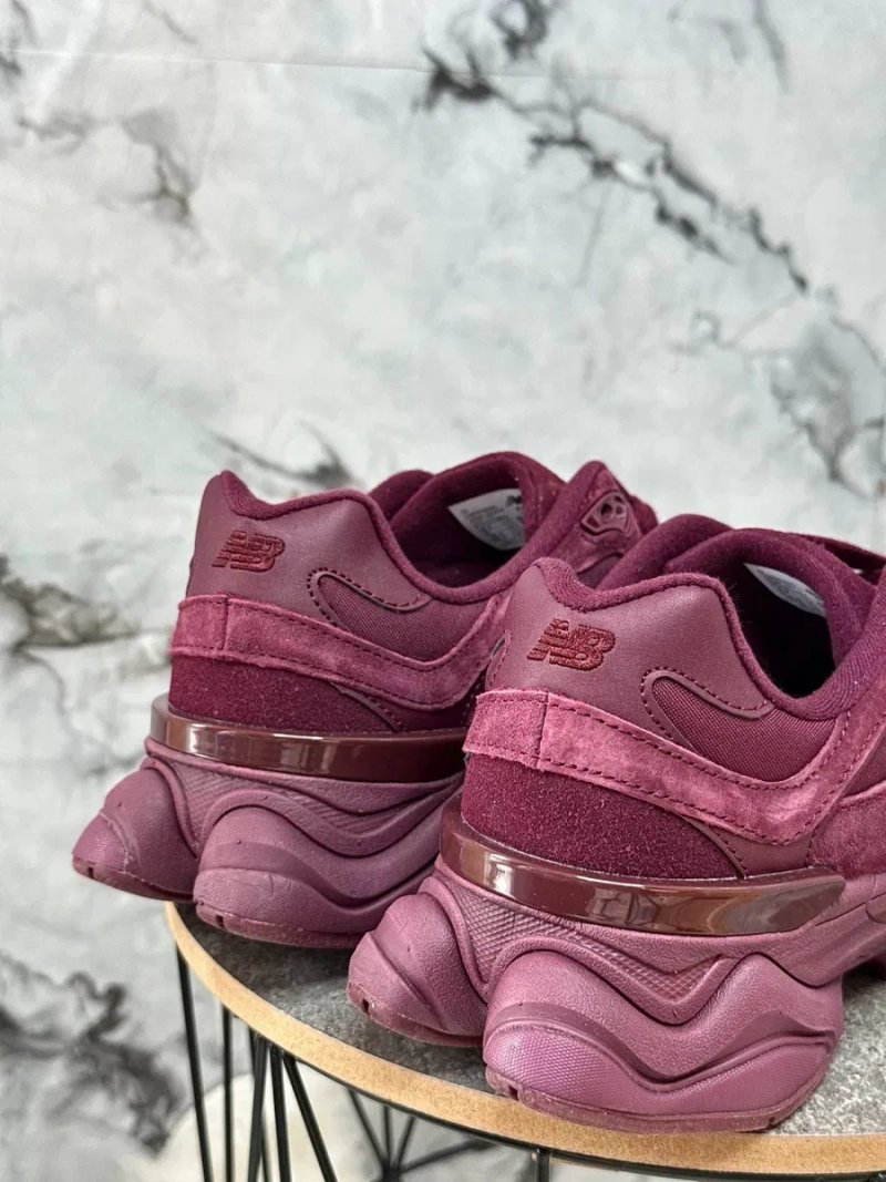 New Balance 9060 Burgundy жіночі кросівки ню беланс 9060 бордові — фото 4