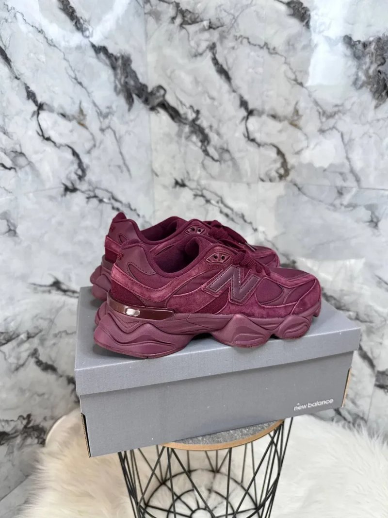 New Balance 9060 Burgundy жіночі кросівки ню беланс 9060 бордові — фото 5