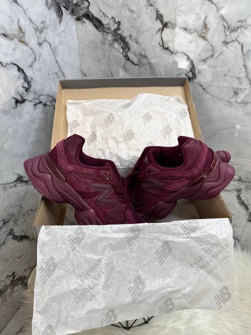 New Balance 9060 Burgundy жіночі кросівки ню беланс 9060 бордові — фото 7