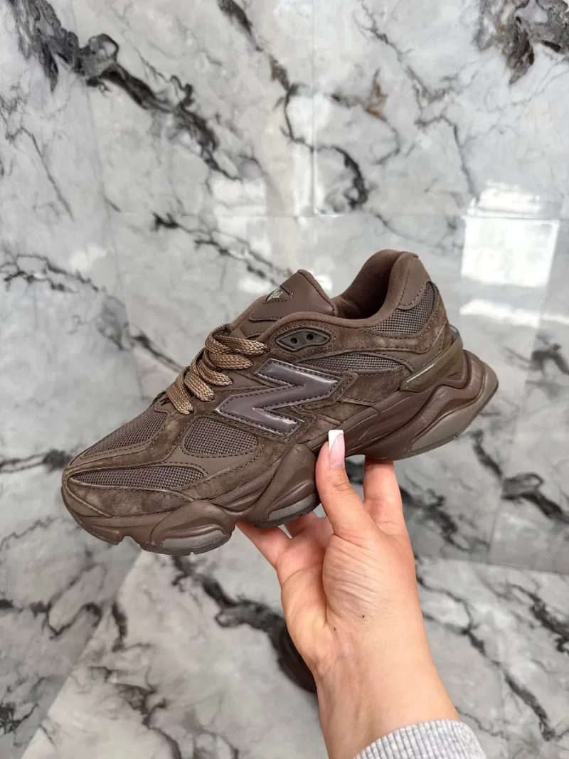 New Balance 9060 Chocolate Brown жіночі кросівки ню беланс 9060 шоколадні — фото 5