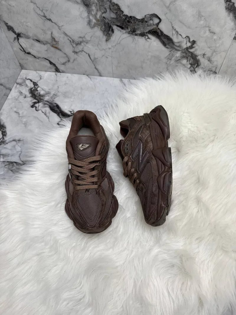New Balance 9060 Chocolate Brown жіночі кросівки ню беланс 9060 шоколадні — фото 8