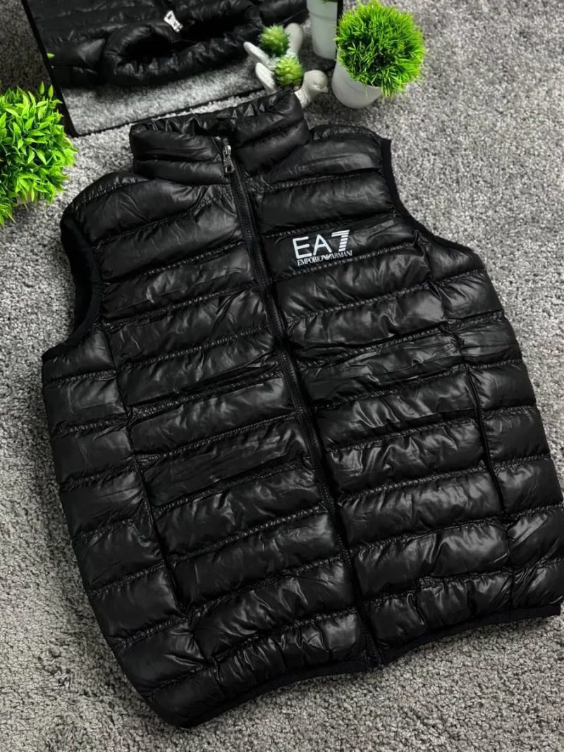 ‼️NEW‼️БЕЗ ПРЕДОПЛАТ‼️Мужская жилетка емпорио Армани Armani | жилет Армани | классический жилет Armani | мужская жилетка Armani | безрукавка армани | — фото 4