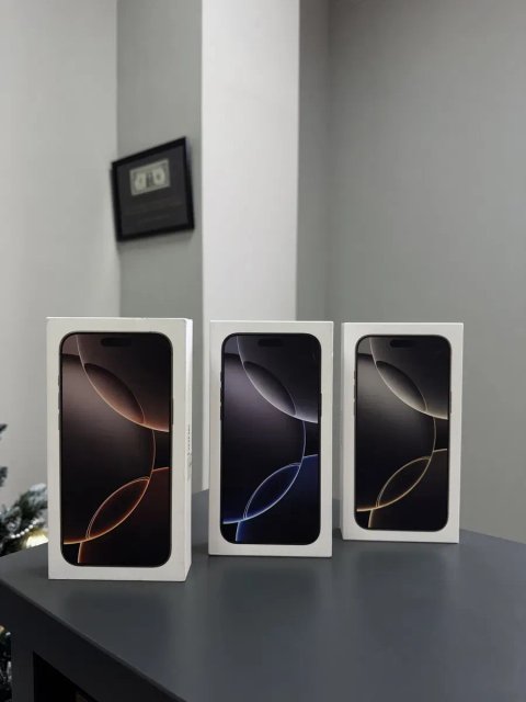 New iPhone 16 Pro Max 256/512/1TB Desert/Natural/Black/White Titanium + Гарантія Магазин