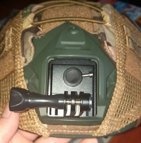 NEW!Крепление для GoPro с фиксацией, кріплення на шолом для екшн камер