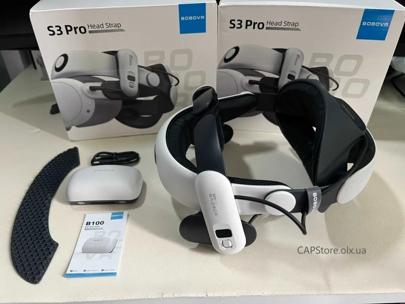 New version‼️BOBOVR S3 Pro Super Head Strap‼️Meta Quest 3, вентилятор — фото 2