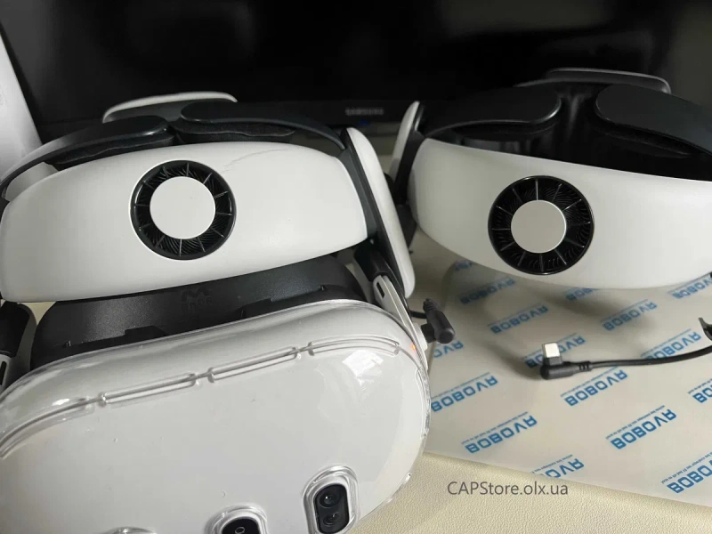 New version‼️BOBOVR S3 Pro Super Head Strap‼️Meta Quest 3, вентилятор — фото 8