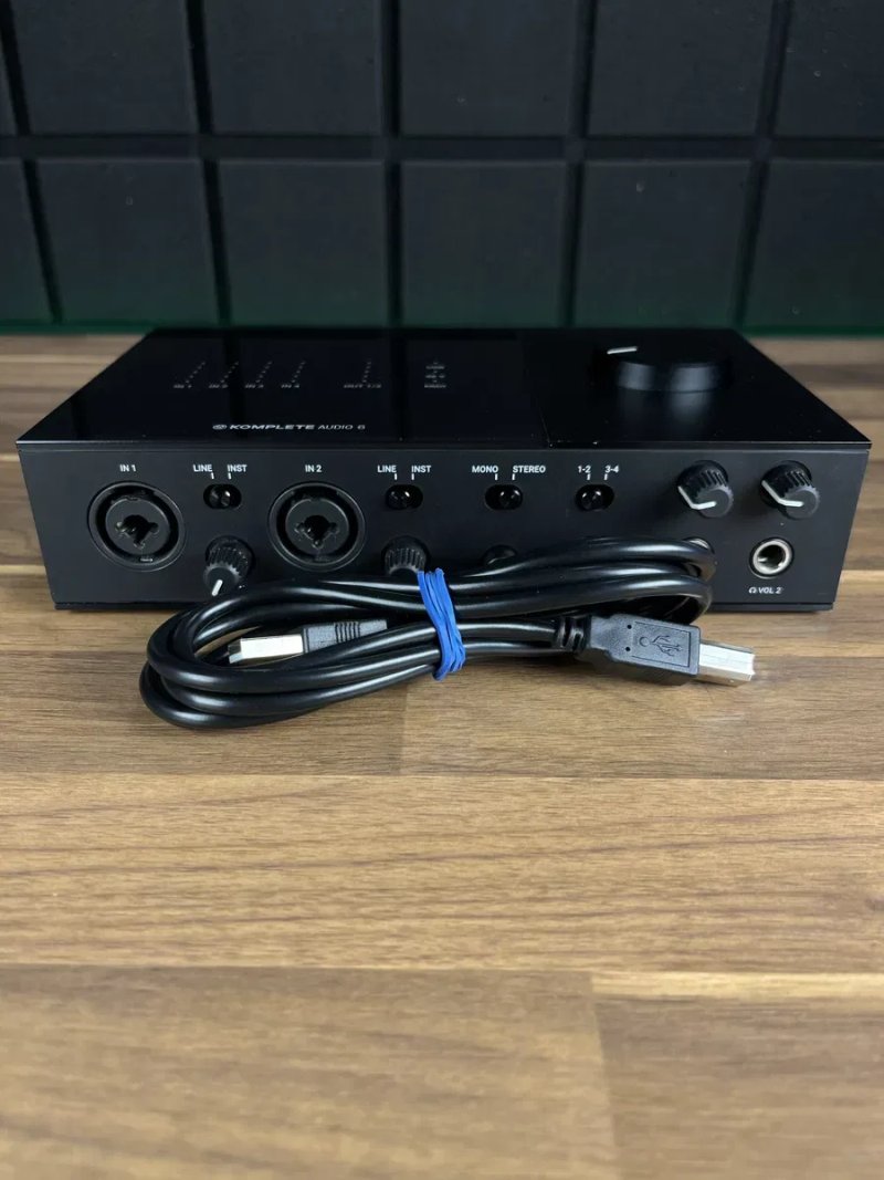 NI Komplete Audio 6 MK2 (БЕЗКОШТОВНА Доставка!) — фото 8