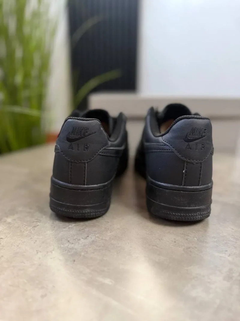 Nike Air Force 1 Black / Чорні найк форс — фото 6