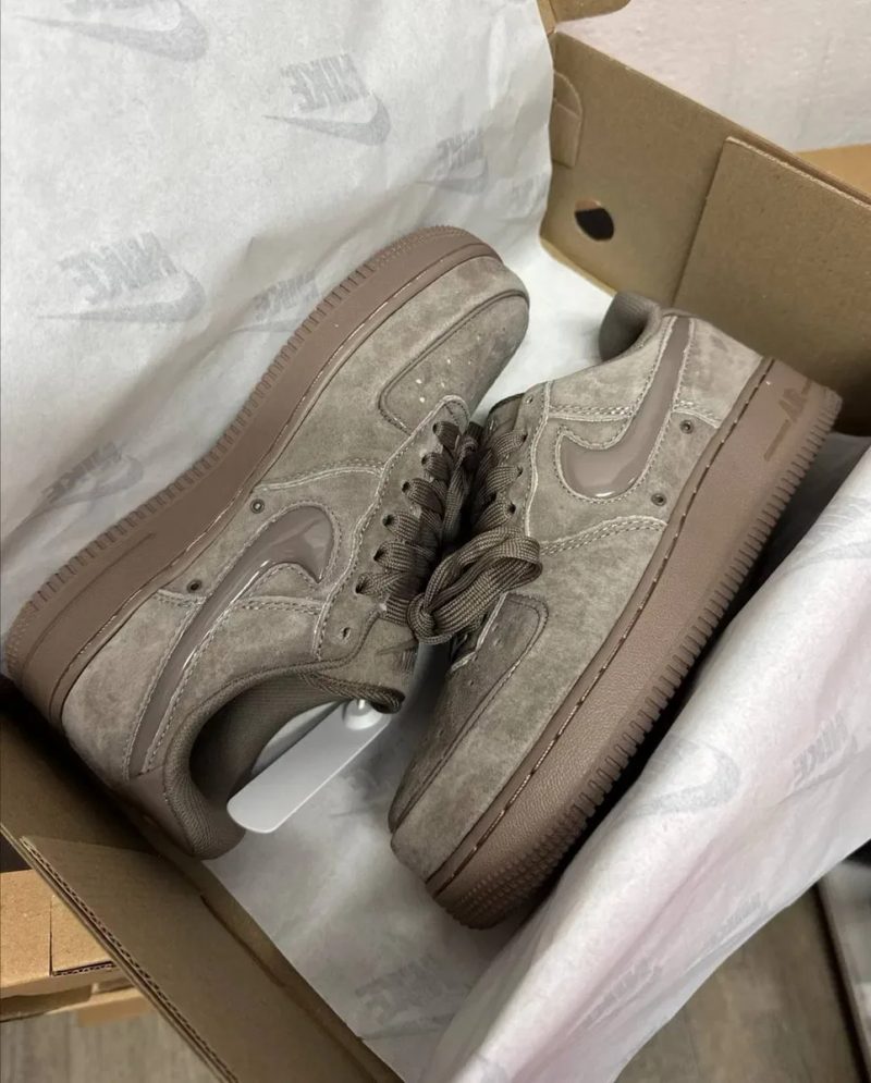 Nike Air force 1 Mink Brown/Найк Аир Форс коричневые 36 37 38 39 40 — фото 8