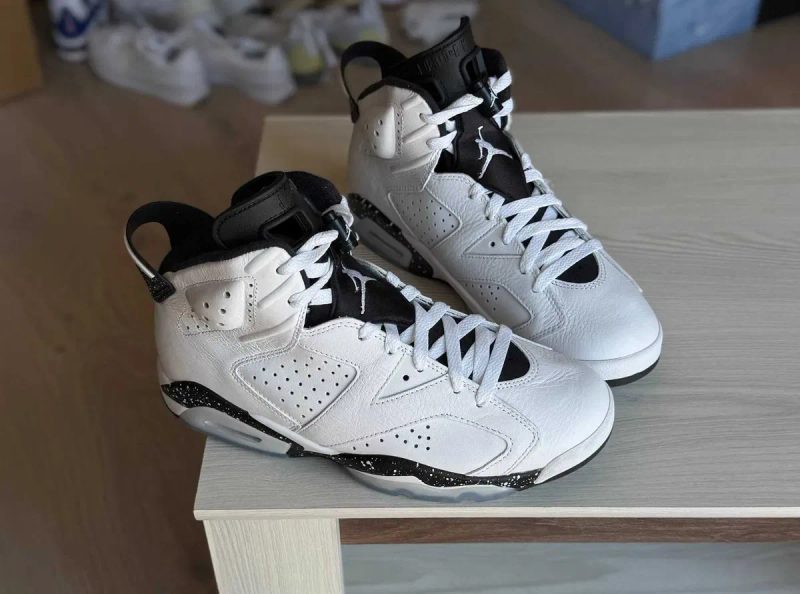 Nike Air Jordan 6 Retro Oreo. Оригінальні кросівки. Оригінал. Демісезон. Джордани — фото 2